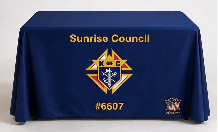 Knights of Columbus Tablecloth