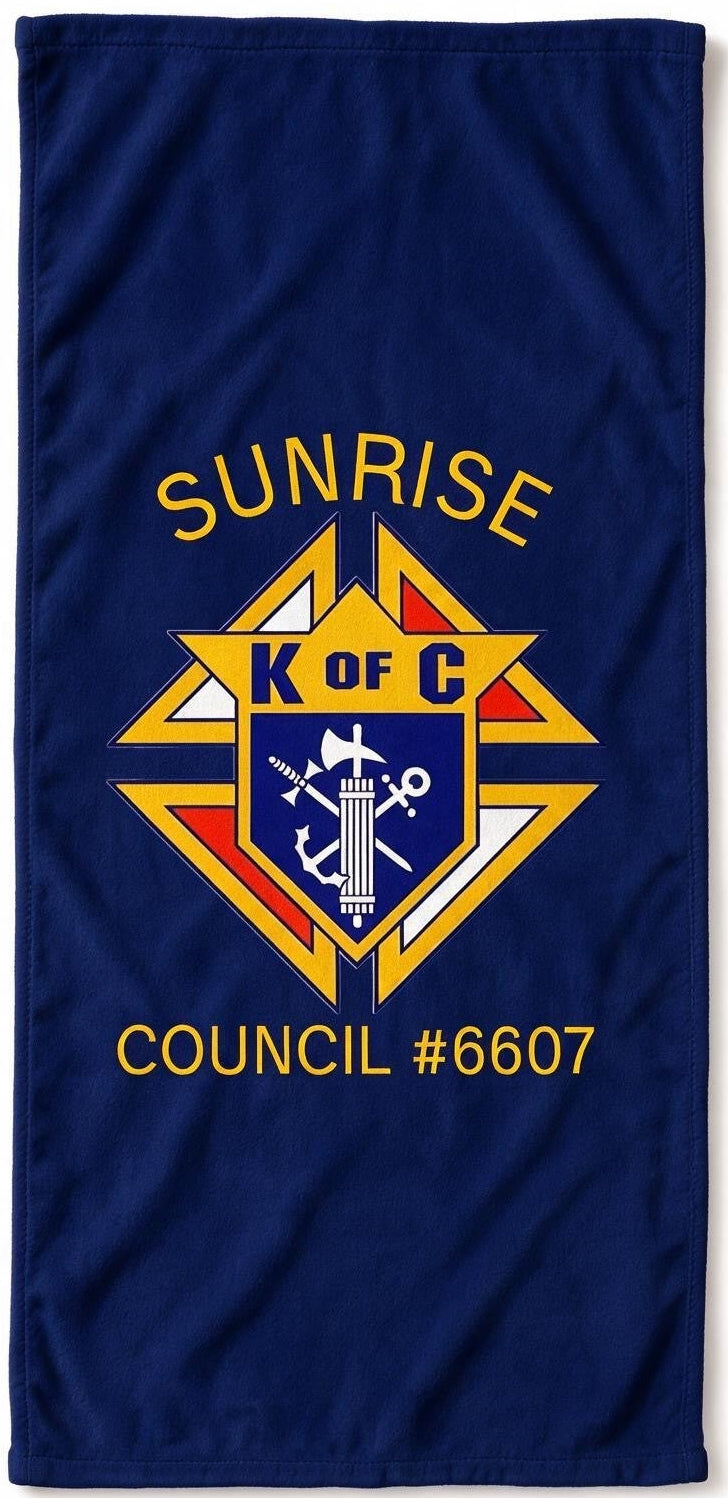 Knights of Columbus Beach Towel