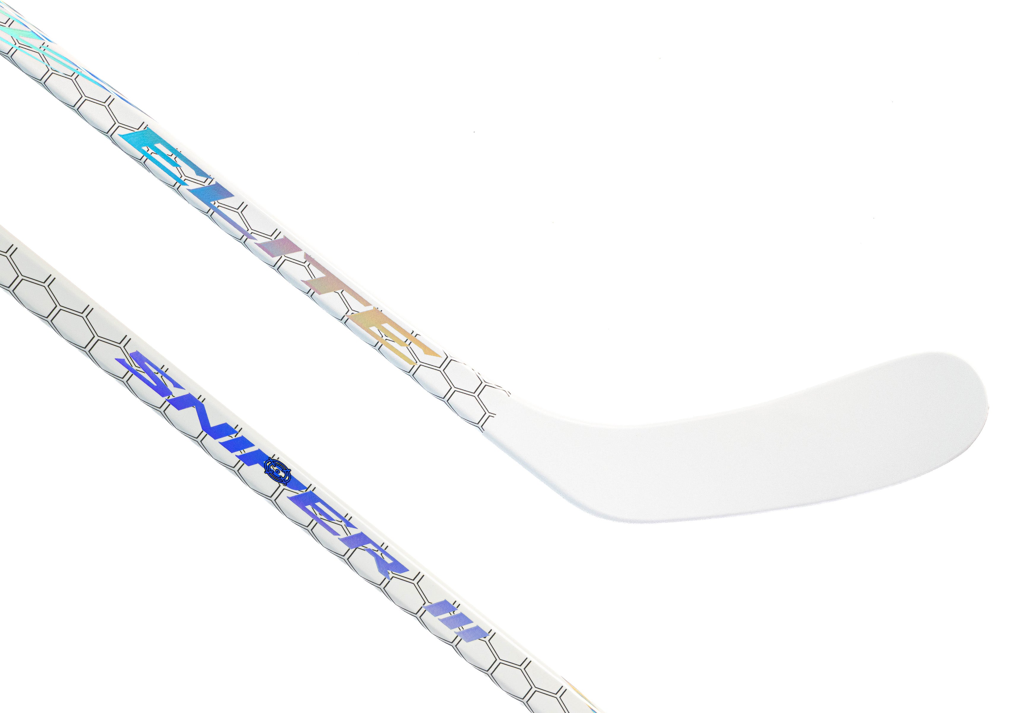 Elite SNIPER III - Rounded Shaft - Grip - Low Kick - White