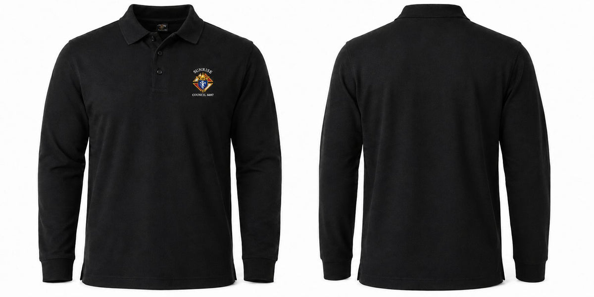 Knights of Columbus Long Sleeve Polo