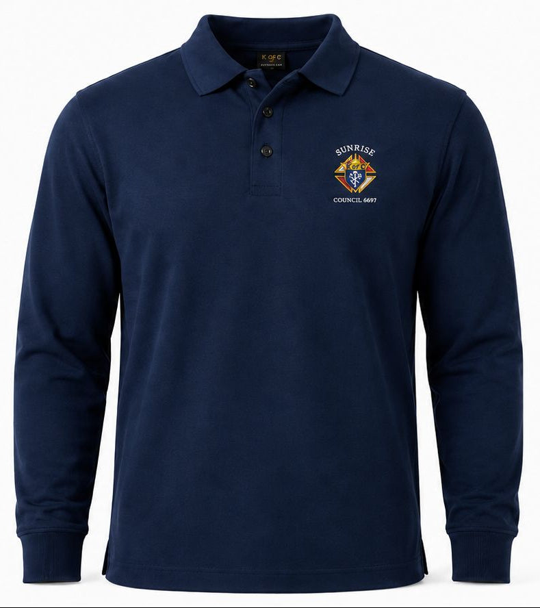 Knights of Columbus Long Sleeve Polo