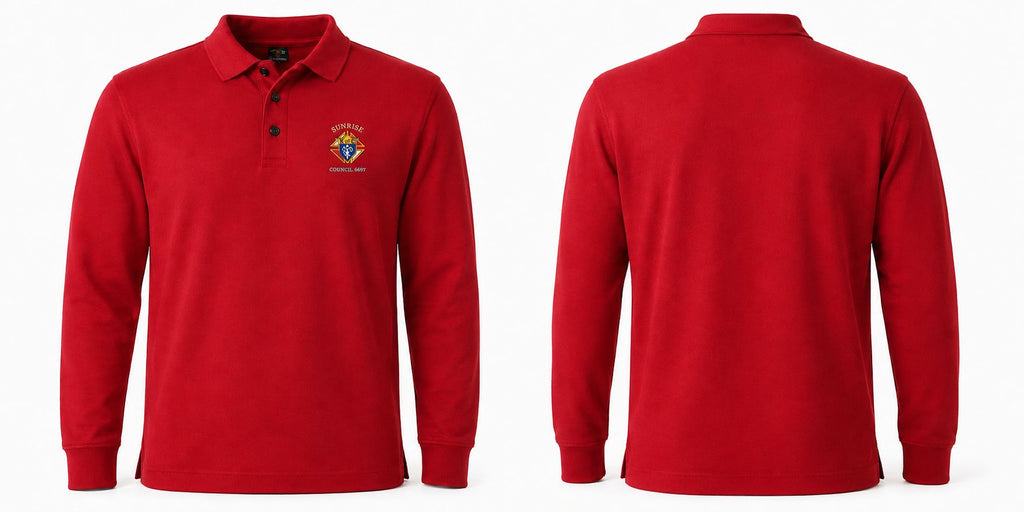 Knights of Columbus Long Sleeve Polo