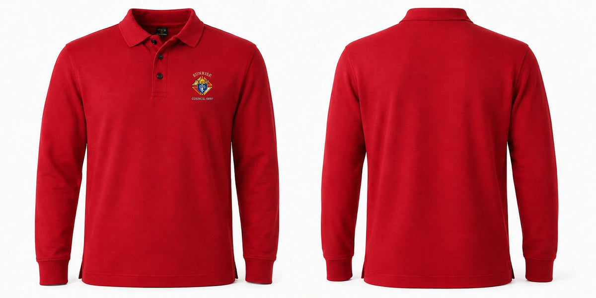 Knights of Columbus Long Sleeve Polo